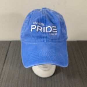 Tampa Pride Crew Hat Unisex Adjustable Blue Strapback Baseball Cap